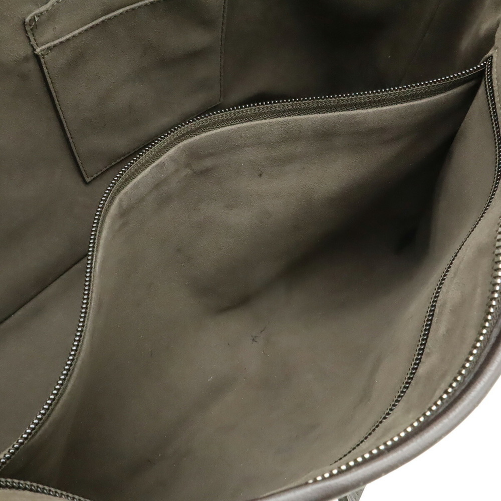 GUCCI Authentic Brown Leather Shoulder Bag - Picture 10 of 10